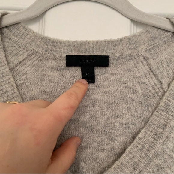 JCrew Grey Sweater | M - Picture 3 of 5